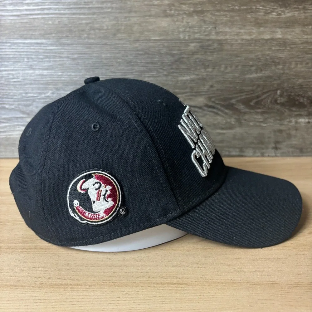 Florida State Seminoles Hat Black Football 2013 National Champions Nike